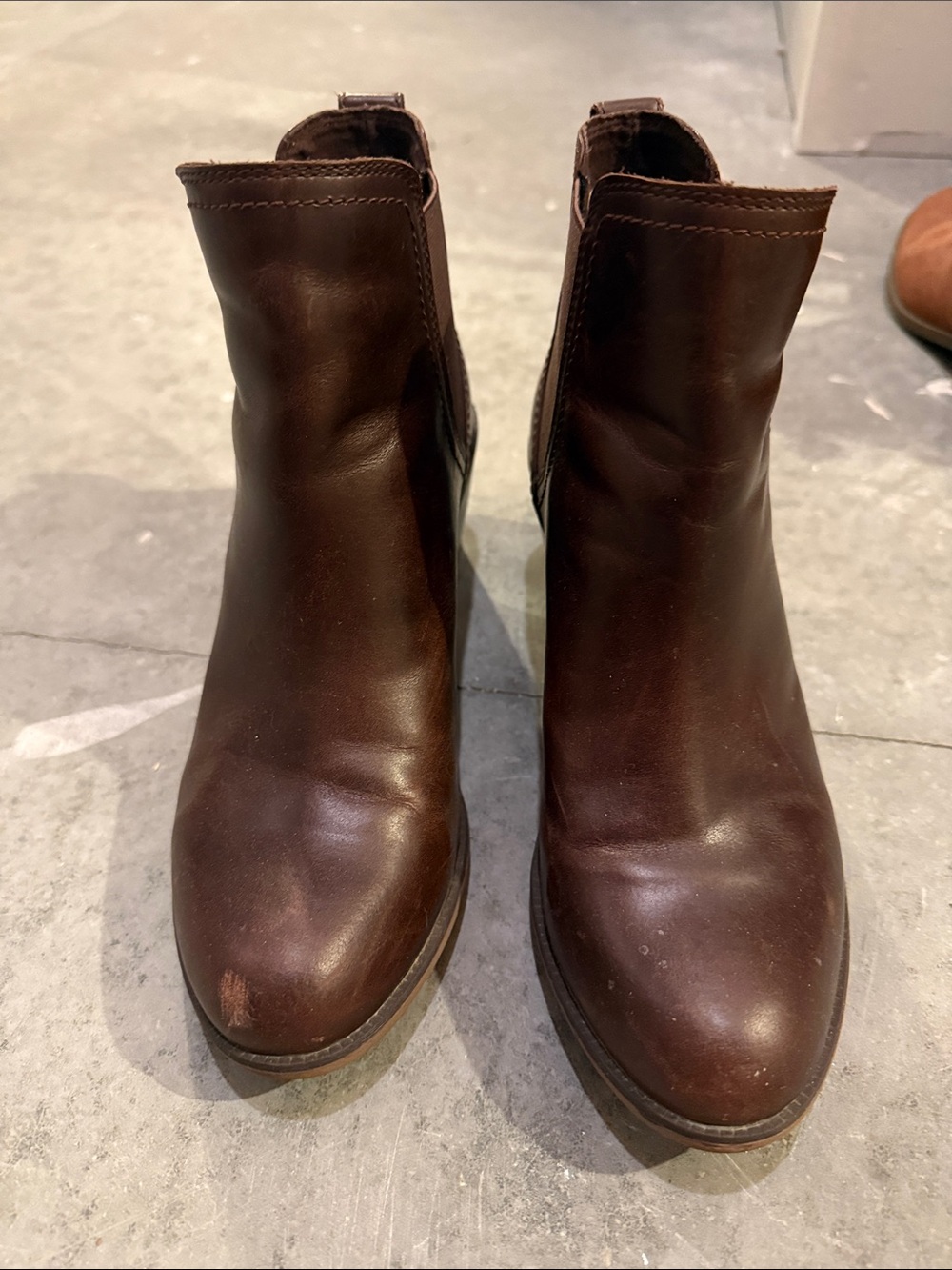 Timberland Brown Leather Ankle Boots